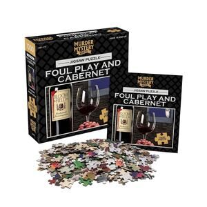 Foul Play & Cabernet Murder Mystery Jigsaw Puzzle 1000 pc